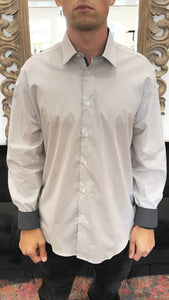 Long Sleeve Mens Shirt with Cuff Details by Report Collection RC0016-13