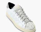 Luxury Italian Sneakers by P448-Jack Molly Snake Print Detail P448JACKM0131