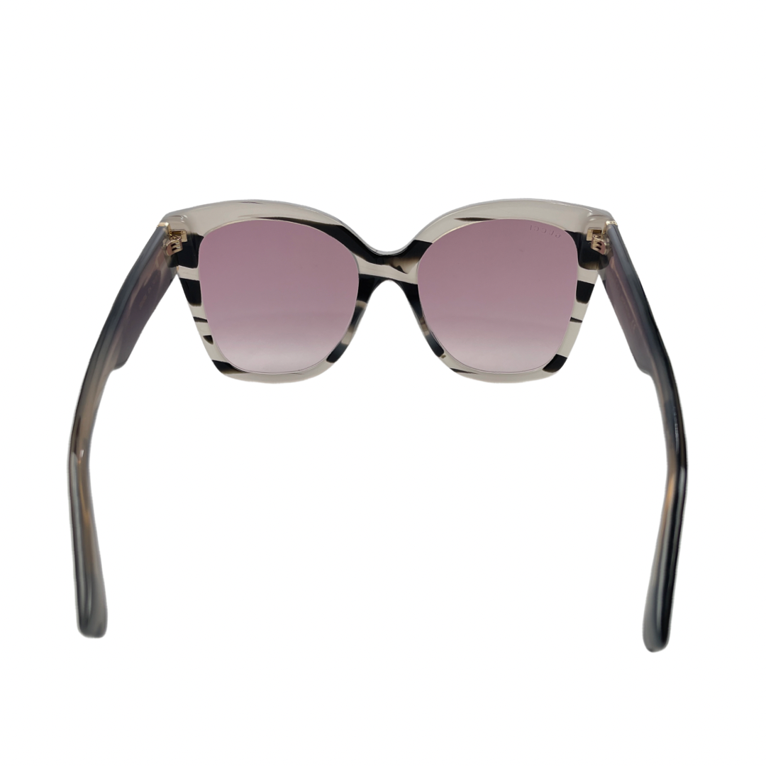 Gucci Grey Zebra Stripe Sunglasses Made in Italy GUC8710139 – Luxe Levels