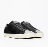 P448 Luxury Italian Black Cowhide & Leather Sneaker John Cow/Glitter ZEBBY40141